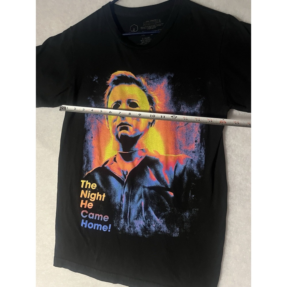 Michael Myers Halloween "The Night He Came Home" Black Shirt Size Small - Picture 6 of 7
